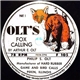 Arthur E. Olt - Olt's Fox Calling By Arthur E. Olt